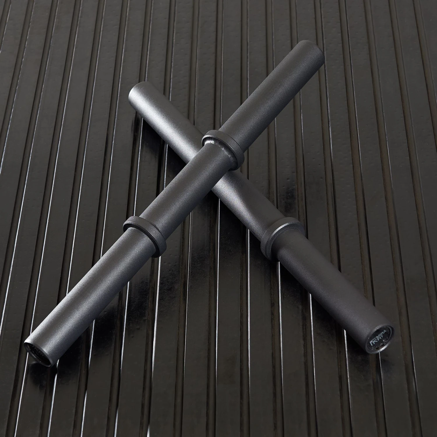 Mirafit Axle Style Thick Grip Olympic Dumbbell Bars - Black 5 Mirafit Axle Style Thick Grip Olympic Dumbbell Bars - Black - Image 5