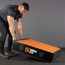 Mirafit Large Square Drop Pad -Fitness Promotion Store moving Mirafit Large Orange Drop Pad 1