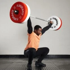 Mirafit Olympic Technique Bumper Plates -Fitness Promotion Store overhead squat mirafit olympic technique bumper plates
