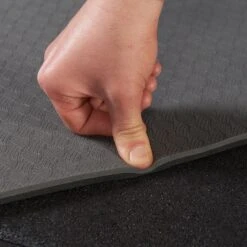 Mirafit 2 Tone TPE Non Slip Exercise Mat - 183cm -Fitness Promotion Store pressing foam on Mirafit 8mm TPE Exercise Mat Grey 2