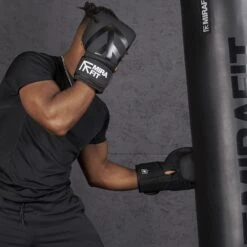 Mirafit Leather Boxing Gloves -Fitness Promotion Store punching with Mirafit Leather Boxing Gloves