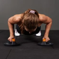 Mirafit Rotating Push Up Bars -Fitness Promotion Store push up on Mirafit Push Up Bars front