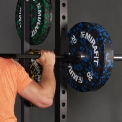 Mirafit M210 Half Power Rack -Fitness Promotion Store racking Mirafit M210 Half Power Rack Black