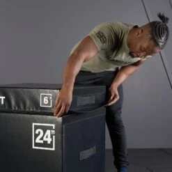 Mirafit Soft Stackable Plyo Box - Choice Of Height -Fitness Promotion Store securing fastening on Mirafit Stackable Plyo Box 1