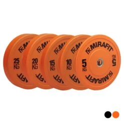 Mirafit Olympic Bumper Plates
