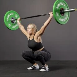 Mirafit Urethane Bumper Plates -Fitness Promotion Store snatch with Mirafit Urethane Olympic Bumper Plates 8