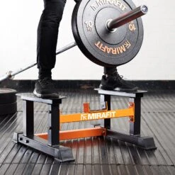 Mirafit Landmine Row Platform 17 Mirafit Landmine Row Platform -Fitness Promotion Store stood on mirafit landmine row platform