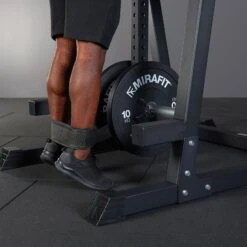 Mirafit M4 Reverse Hyper -Fitness Promotion Store strapped into Mirafit Reverse Hyper 1