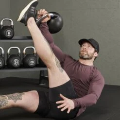 Mirafit Urethane Kettlebell Set & Weight Rack 15 Mirafit Urethane Kettlebell Set & Weight Rack -Fitness Promotion Store toe touch with Mirafit Urethane Kettlebell