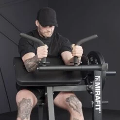 Mirafit Bicep Curl And Tricep Extension Machine -Fitness Promotion Store using Mirafit Tricep Extension and Bicep Curl Machine