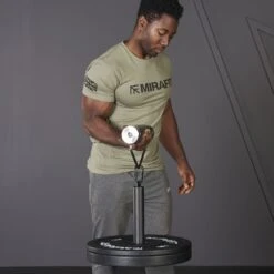 Mirafit Rolling Grip Handle -Fitness Promotion Store using a Mirafit Rotating Grip Handle 70mm 2
