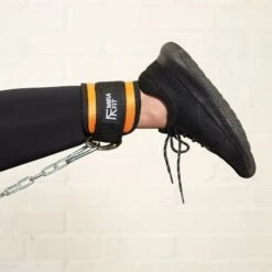 Mirafit Ankle Strap Attachment -Fitness Promotion Store wearing Mirafit Ankle Strap Attachment