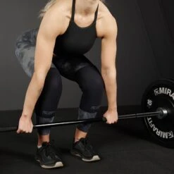 Mirafit 7mm Knee Sleeves -Fitness Promotion Store wearing Mirafit Knee Sleeves 11