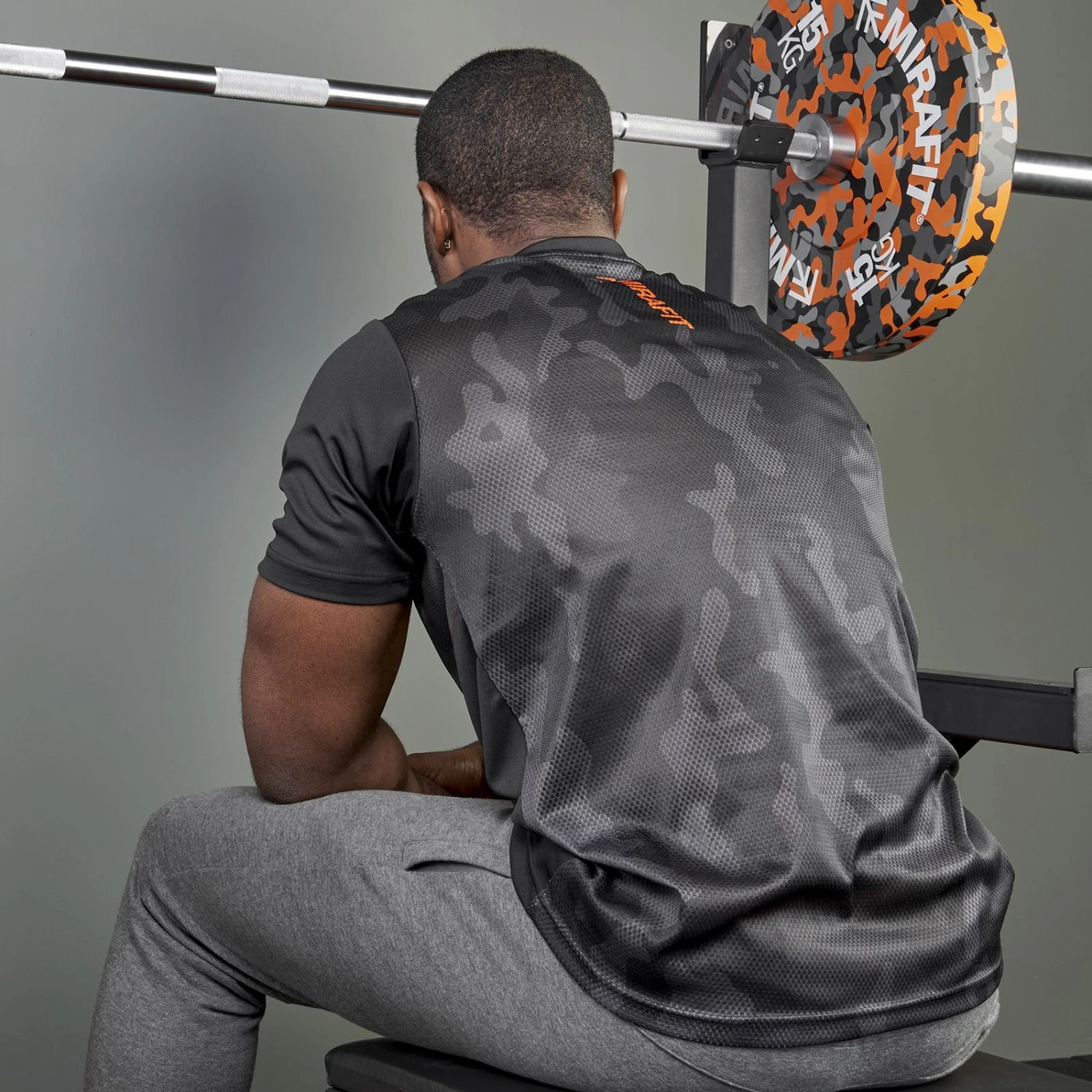 Mirafit Men's Midnight Camo Lightweight Gym T-Shirt 7 Mirafit Men's Midnight Camo Lightweight Gym T-Shirt - Image 7